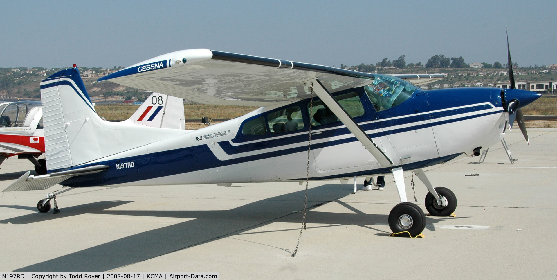 N197RD, 1978 Cessna A185F Skywagon 185 C/N 18503681, Camarillo Airshow 2008