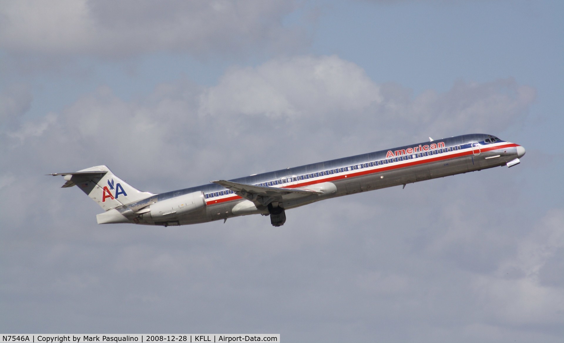 N7546A, 1990 McDonnell Douglas MD-82 (DC-9-82) C/N 53028, MD-82