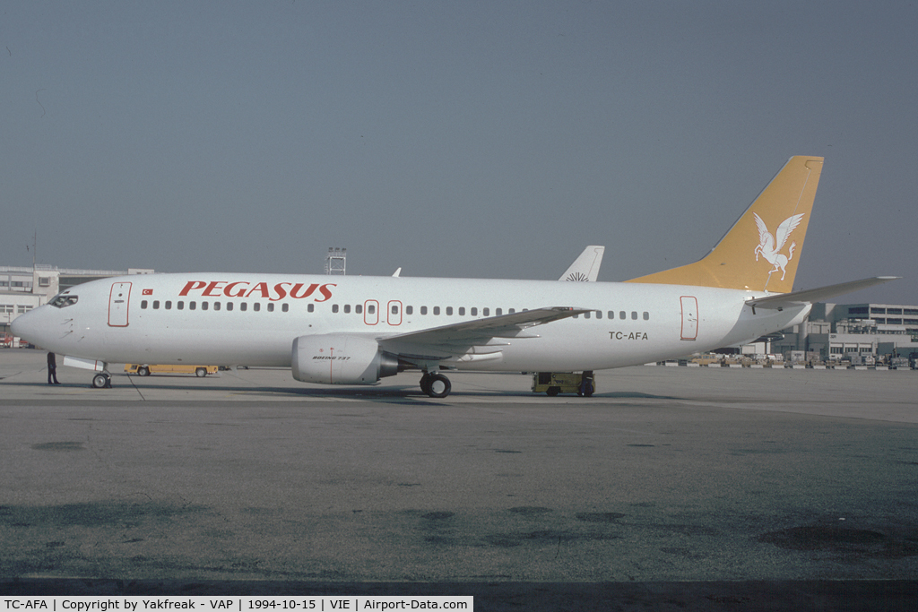 TC-AFA, 1994 Boeing 737-4Q8 C/N 26306, Pegasus Airlines Boeing 737-400