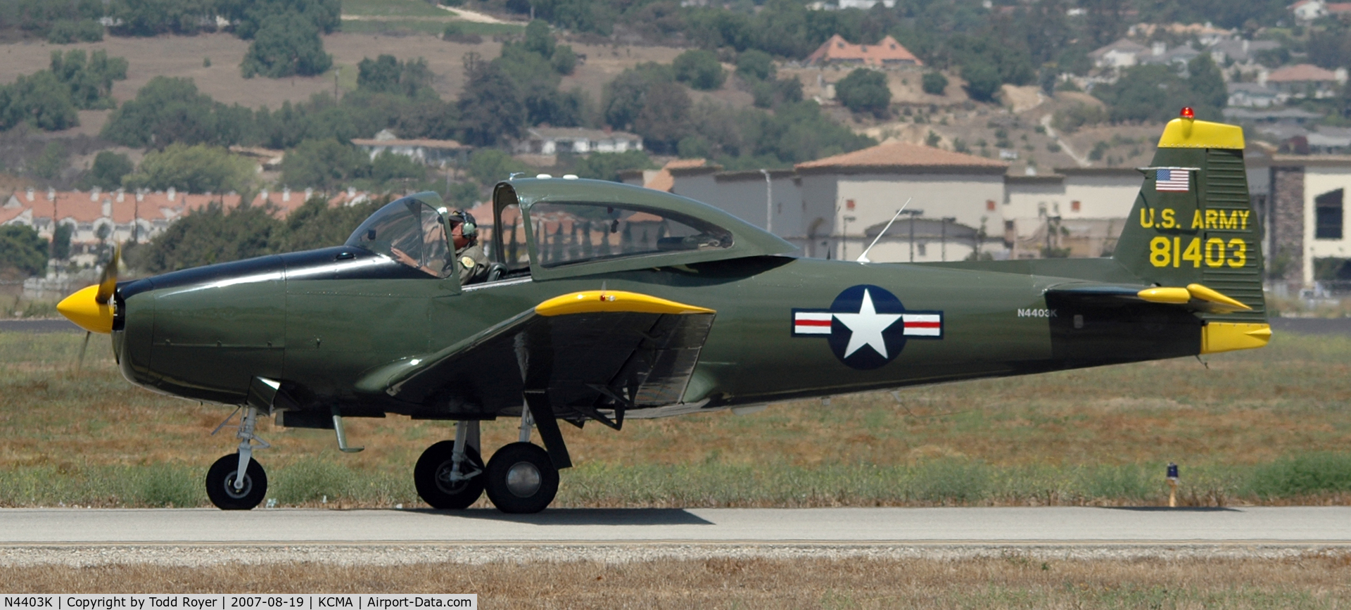 N4403K, 1948 Ryan Navion C/N NAV-4-1403, Camarillo airshow 2007