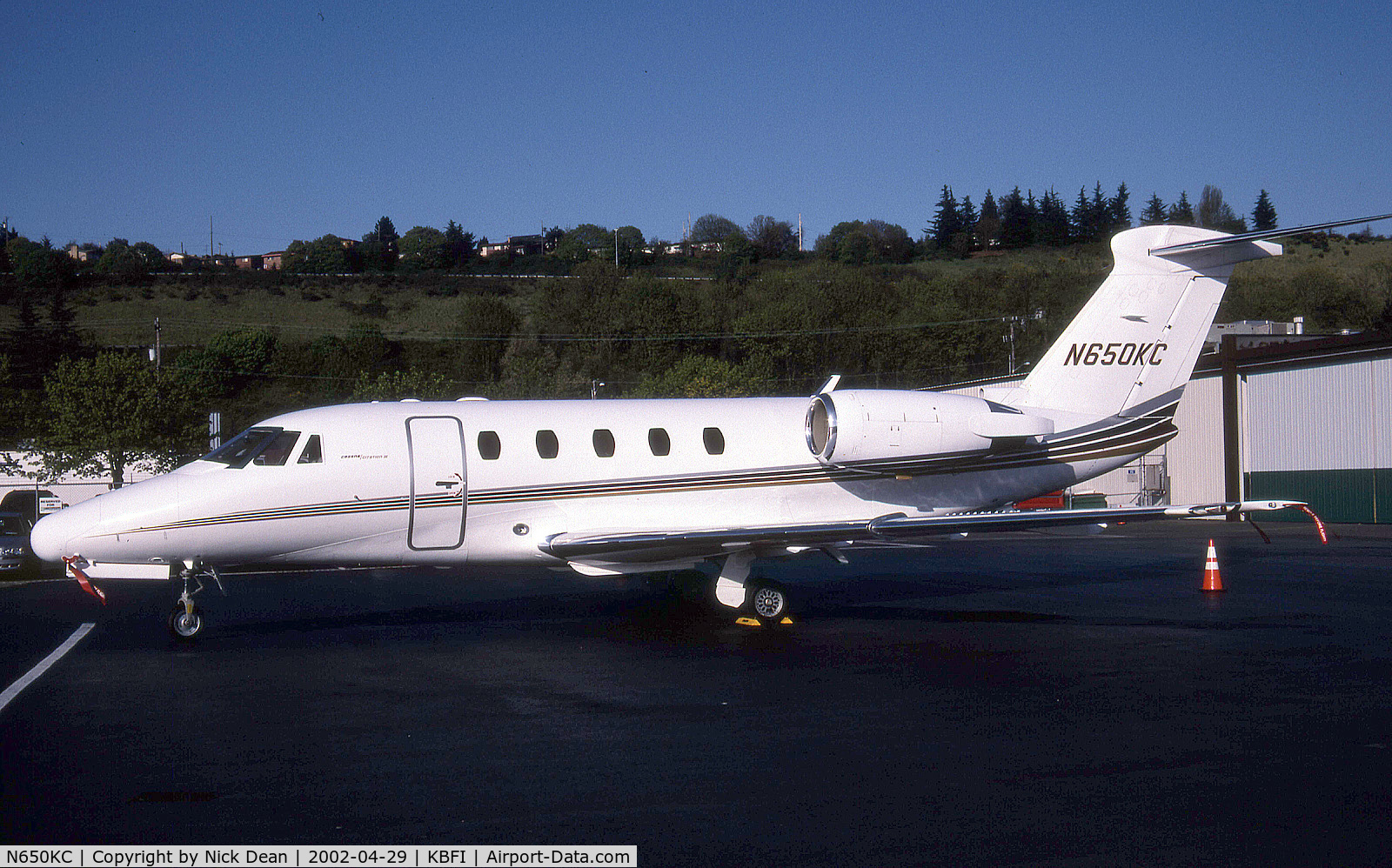 N650KC, 1992 Cessna 650 Citation VI C/N 650-0215, KBFI