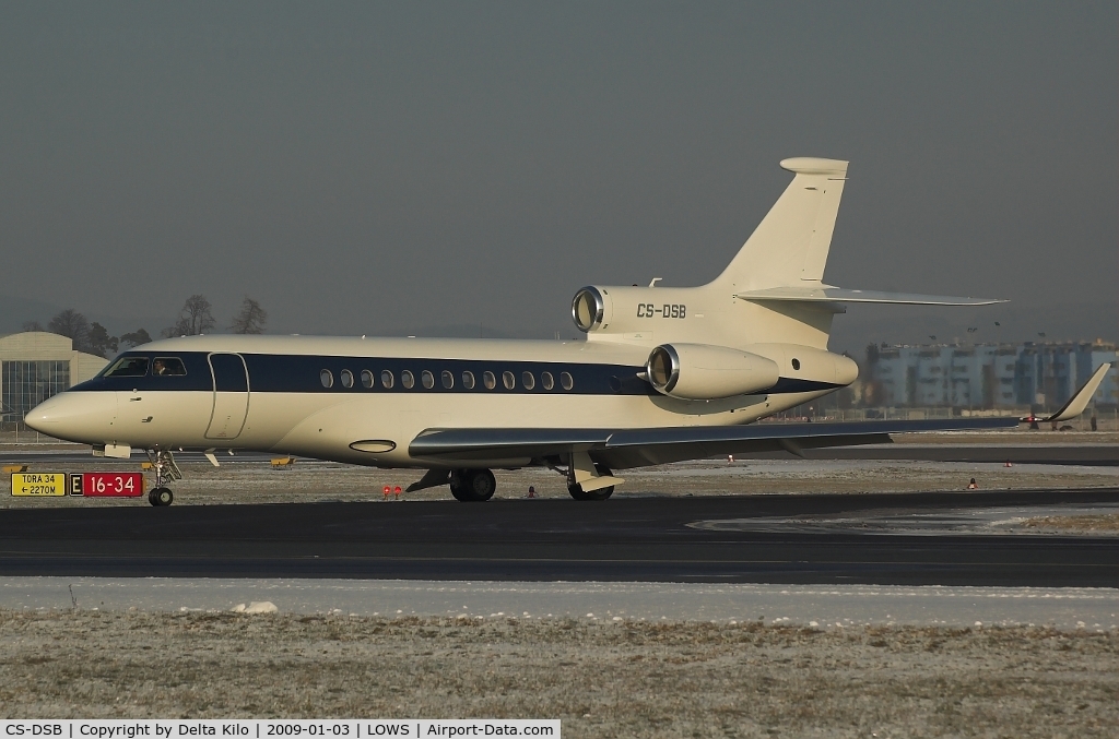 CS-DSB, 2008 Dassault Falcon 7X C/N 43, NetJets Europe  new Dassault Falcon 7X  c/n43