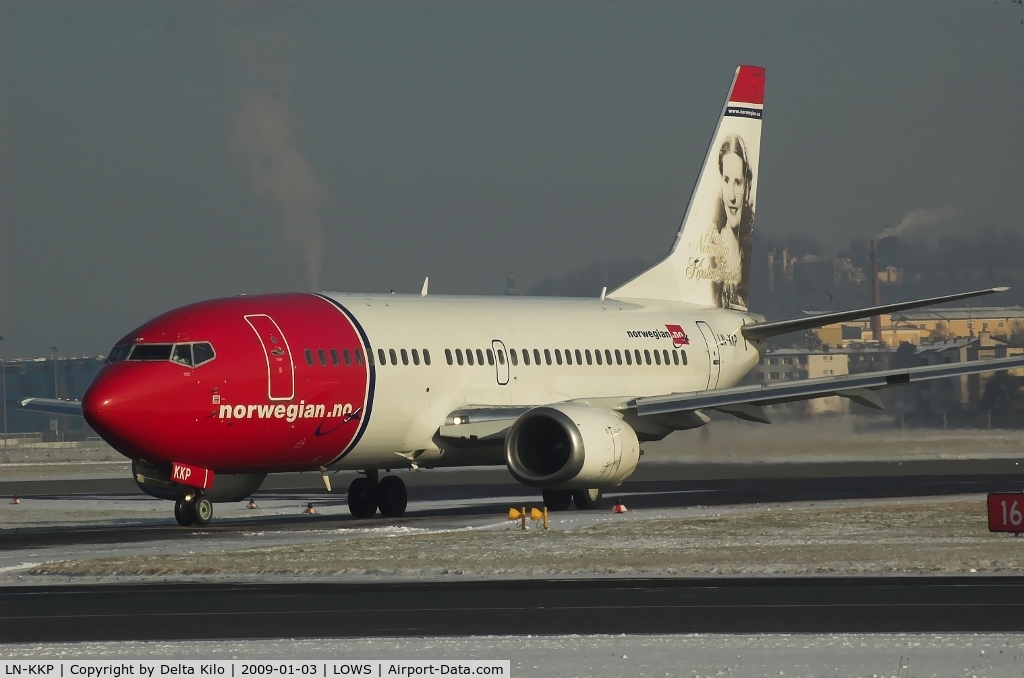 LN-KKP, 1991 Boeing 737-3M8 C/N 25040, Norwegian Air Shuttle