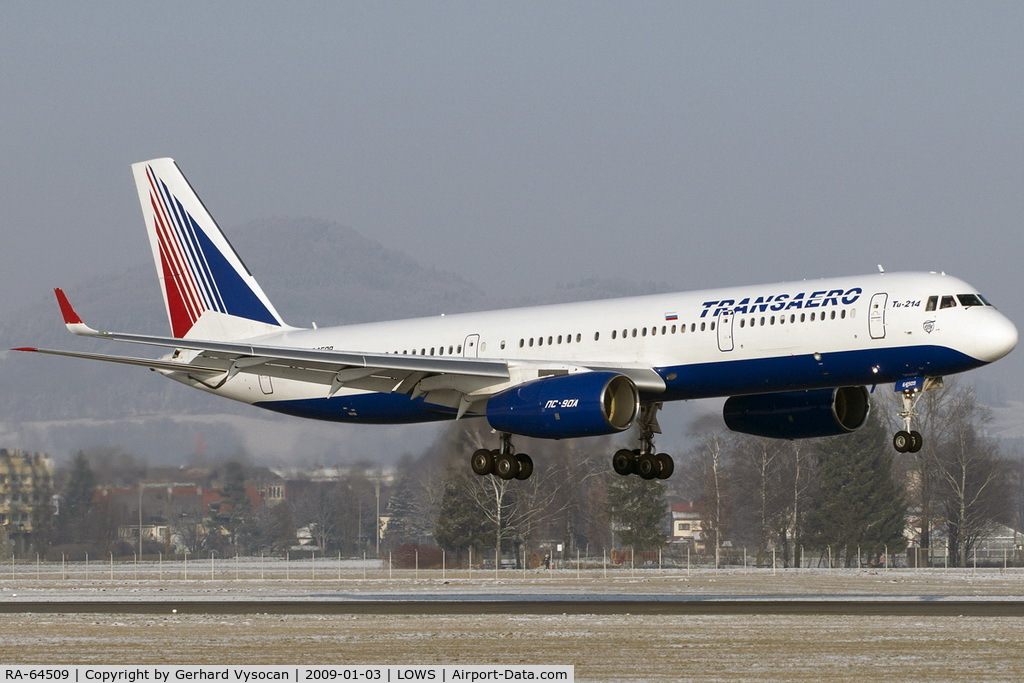 RA-64509, 2006 Tupolev Tu-214 C/N 42305009, winter opening 2008