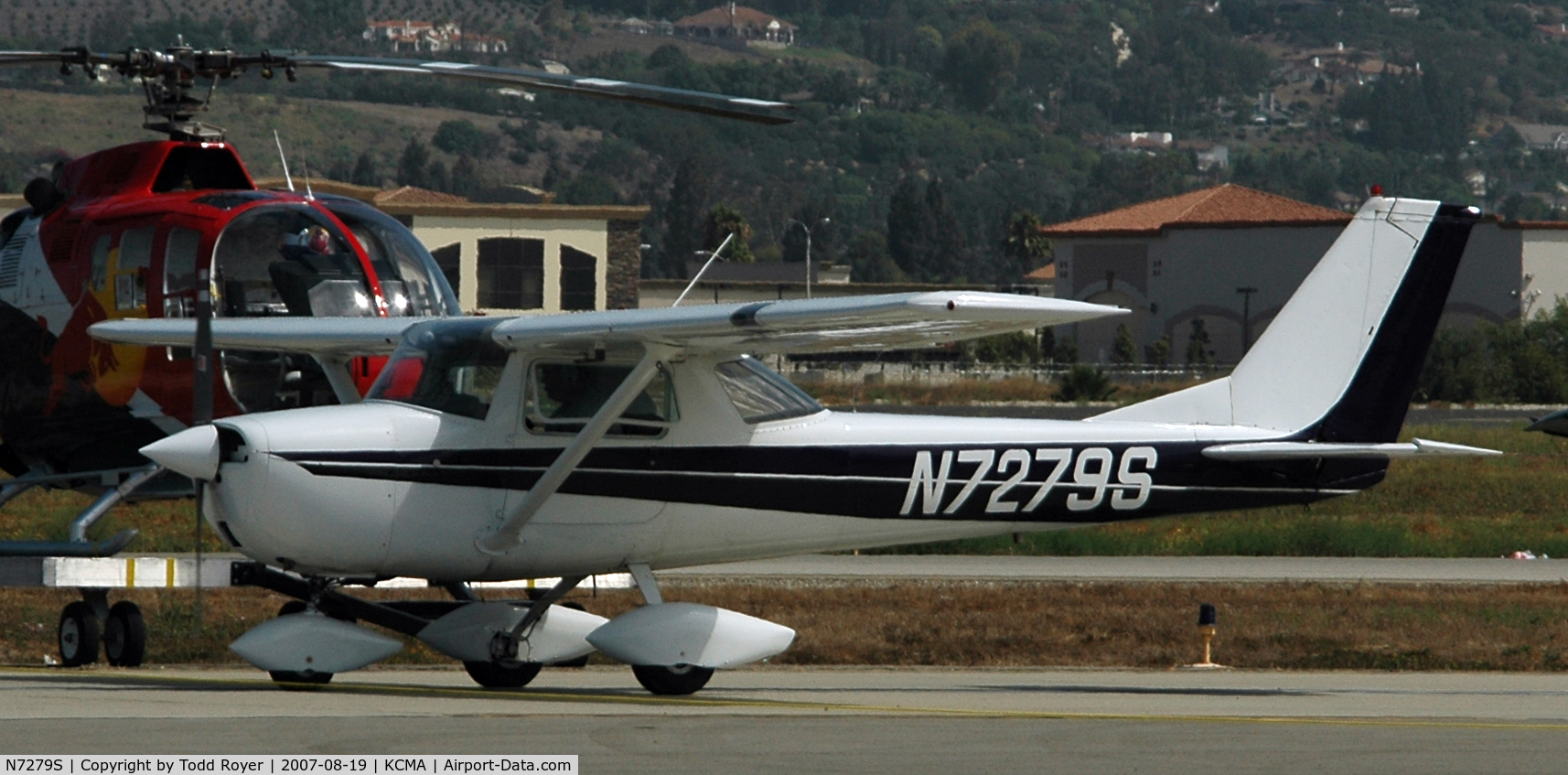 N7279S, 1967 Cessna 150H C/N 15067979, Camarillo airshow 2007
