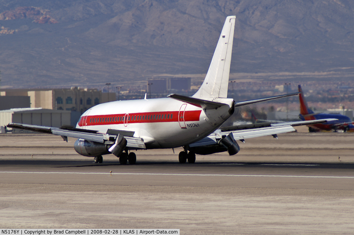 N5176Y, 1974 Boeing 737-200 C/N 20692, EG & G - Department of Air Force - Layton, Utah / 1974 Boeing 737-200 / J.A.N.E.T Airlines