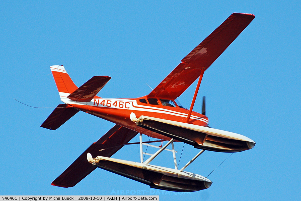 N4646C, 1975 Cessna A185F Skywagon 185 C/N 18502586, At Lake Hood, Anchorage