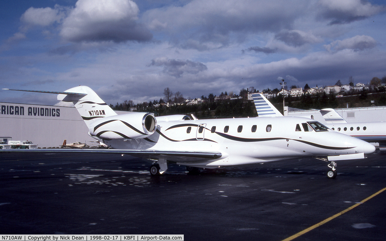 N710AW, 1997 Cessna 750 Citation X C/N 750-0033, KBFI