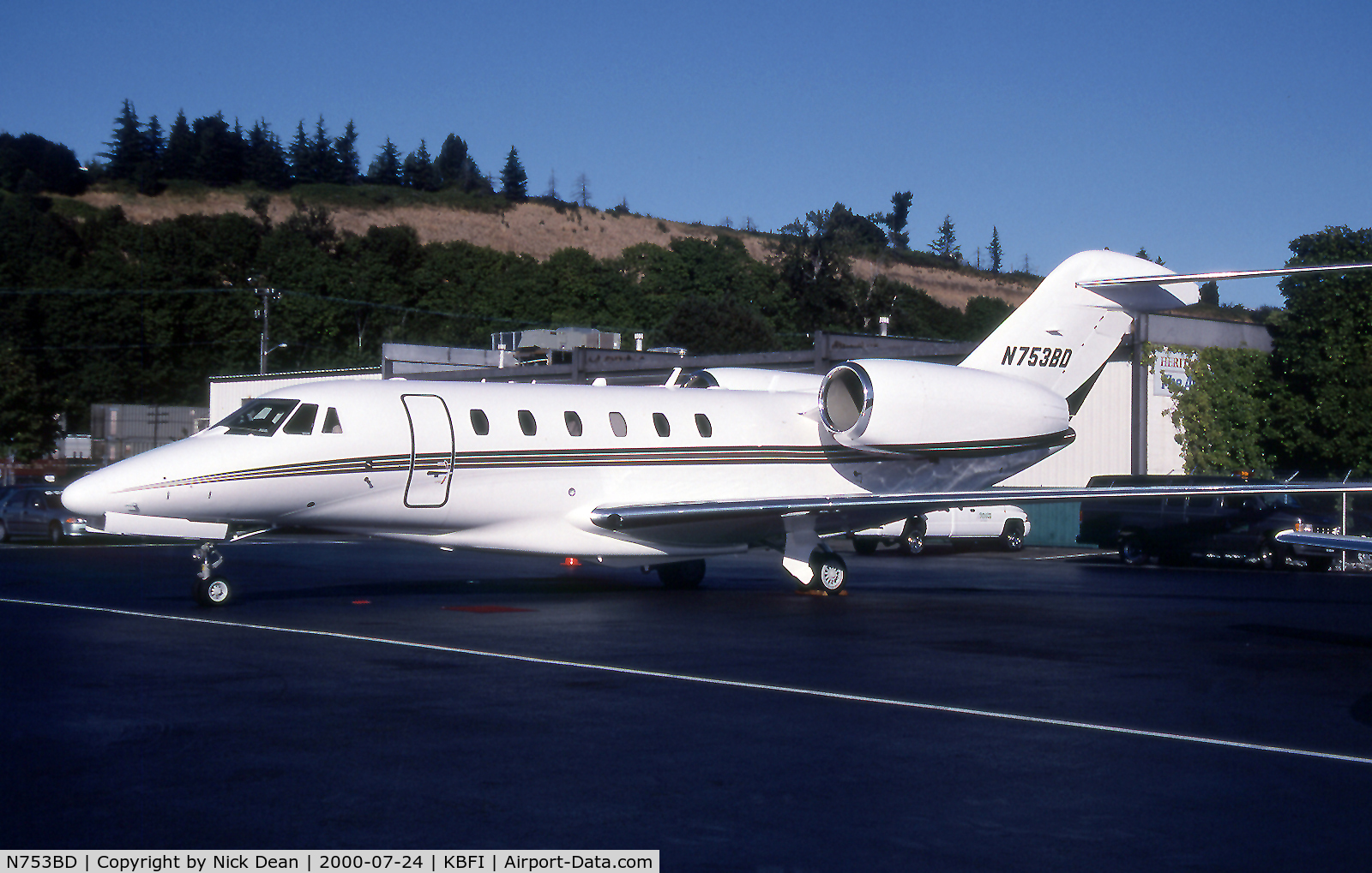 N753BD, 2000 Cessna 750 Citation X Citation X C/N 750-0118, KBFI