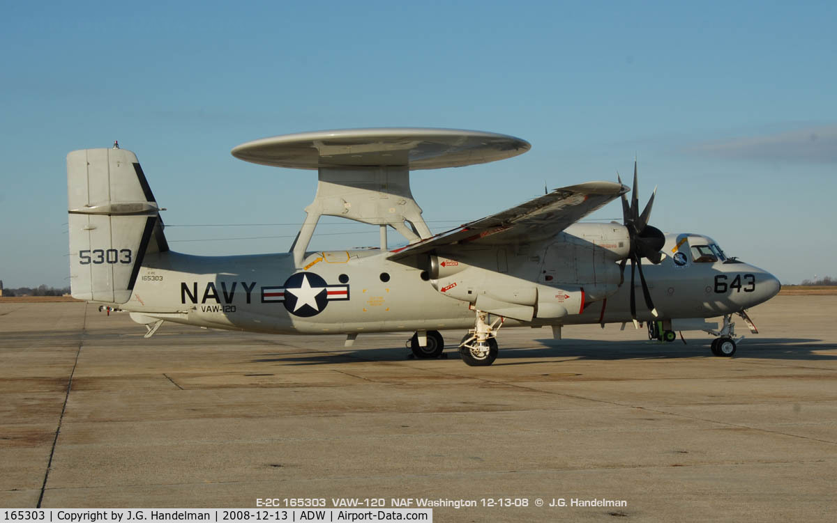165303, Northrop Grumman E-2C Hawkeye 2000 C/N A52-176, at NAF Washington