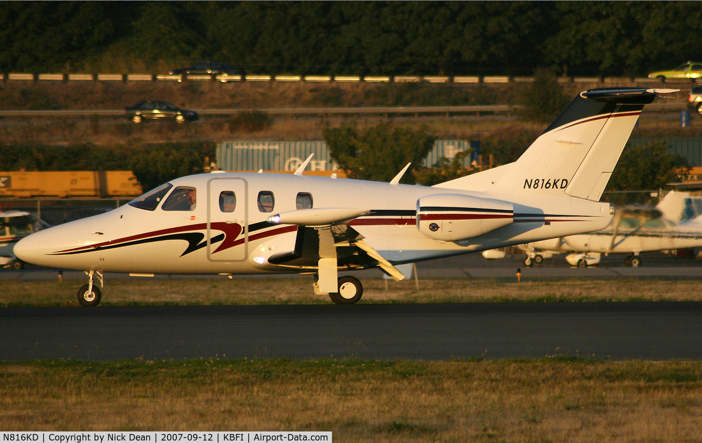 N816KD, 2006 Eclipse Aviation Corp EA500 C/N 000003, KBFI