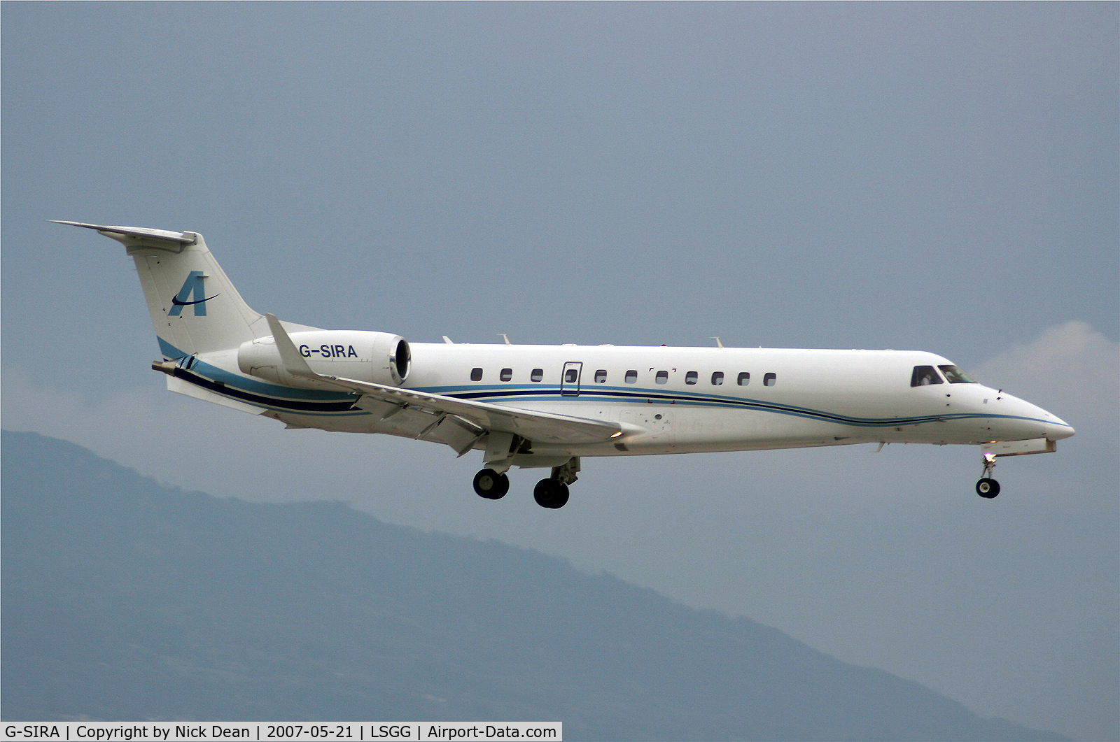 G-SIRA, 2004 Embraer EMB-135BJ Legacy C/N 14500832, LSGG