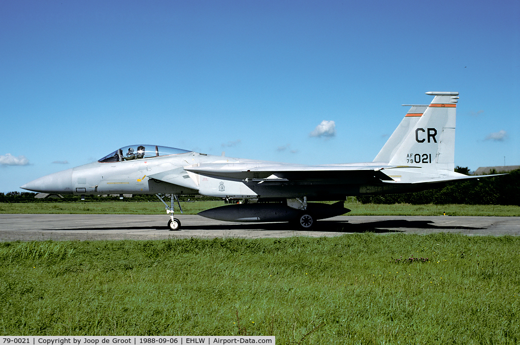 79-0021, 1981 McDonnell Douglas F-15C Eagle C/N 0522/C090, seen at Leeuwarden