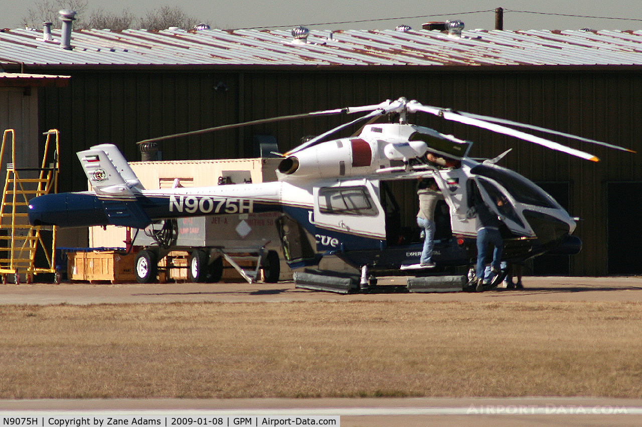 N9075H, 2008 MD Helicopters MD-900 Explorer C/N 900-00127, At Grand Prairie Municipal
