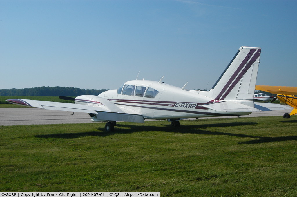 C-GXRP, 1973 Piper PA-23-250 Aztec E C/N 27-7305153, Visiting St. Thomas for a fly-in breakfast.