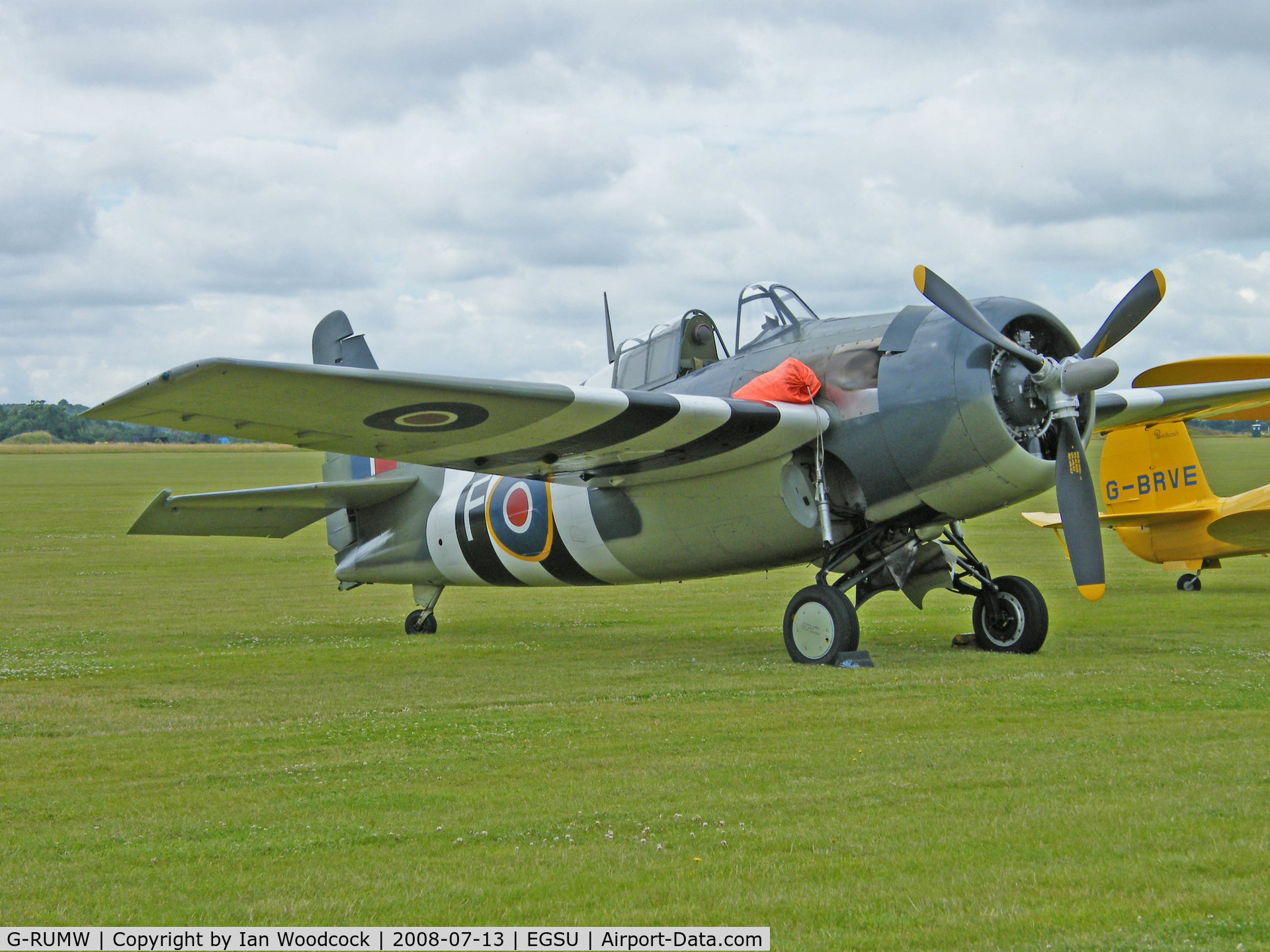 G-RUMW, 1944 General Motors (Grumman) FM-2 Wildcat C/N 5765, Grumman FM-2/Duxford Flying Legends show