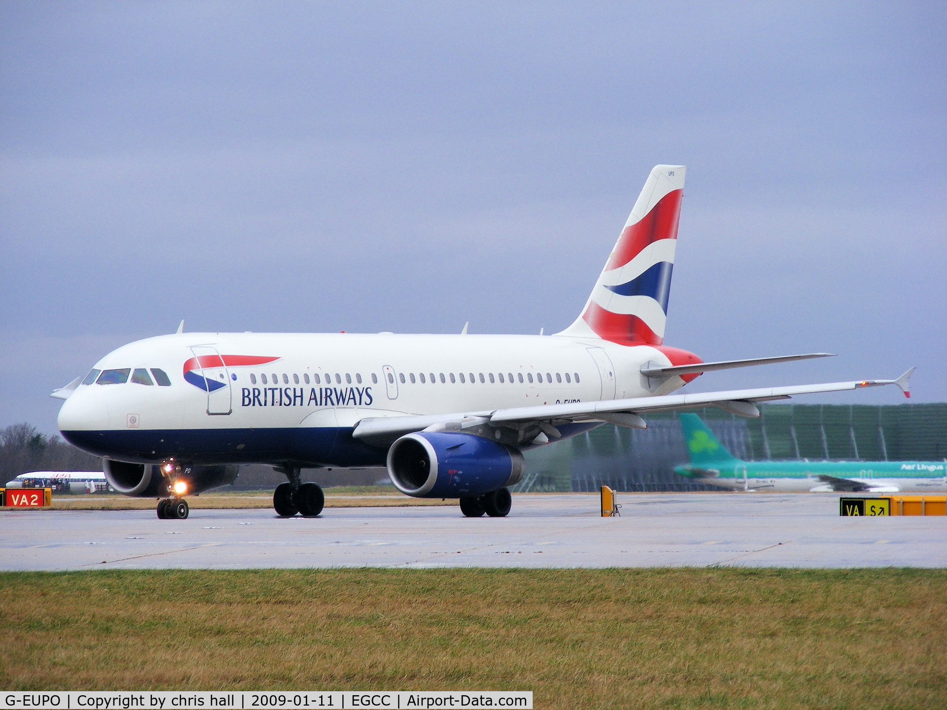 G-EUPO, 2000 Airbus A319-131 C/N 1279, British Airways