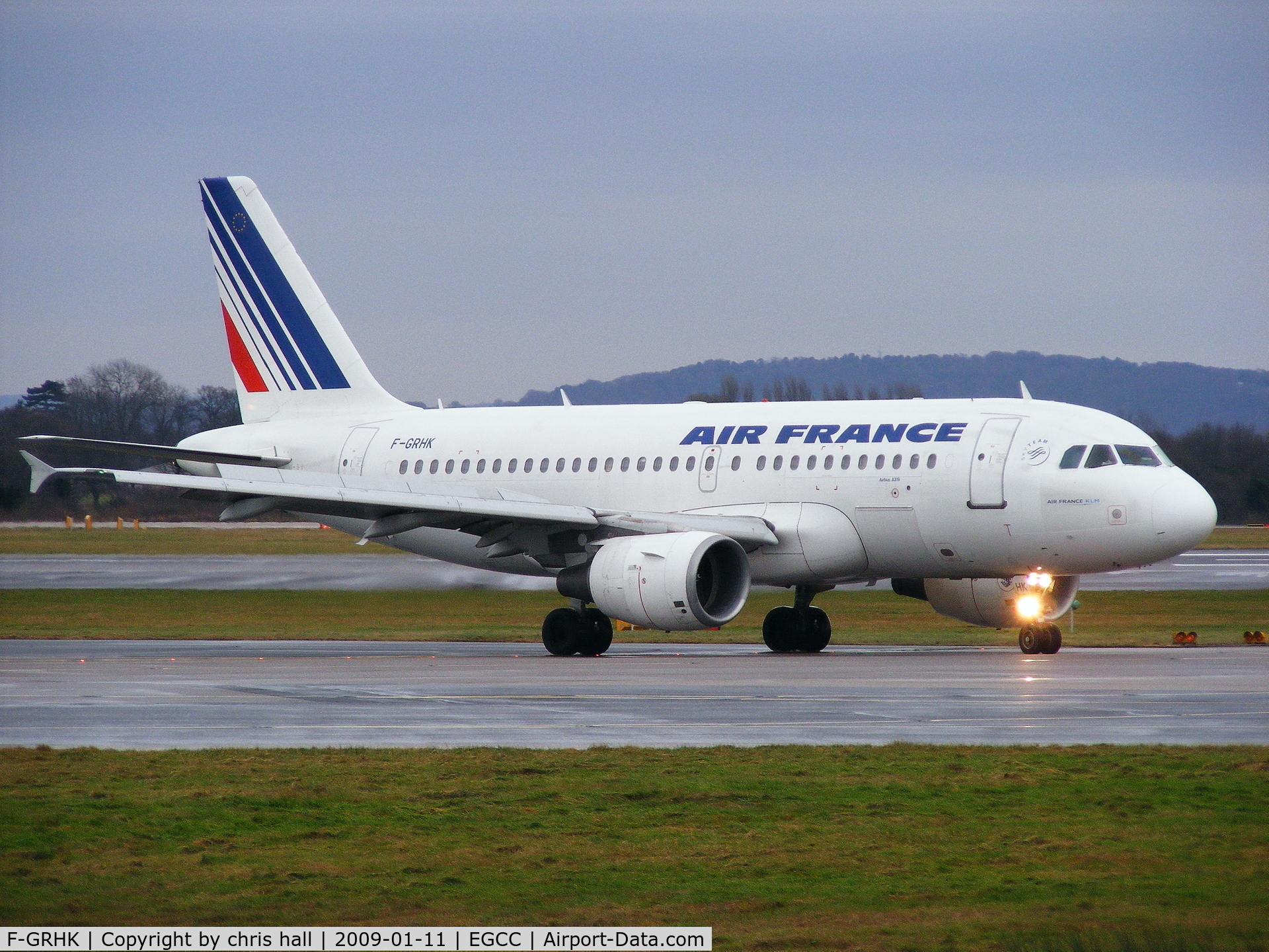F-GRHK, 2000 Airbus A319-111 C/N 1190, Air France