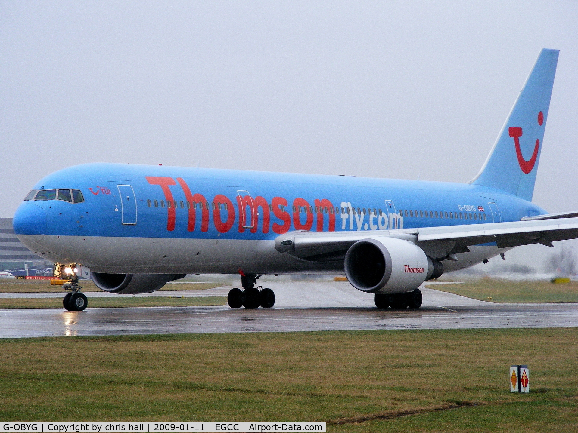 G-OBYG, 1999 Boeing 767-304 C/N 29137, Thomson