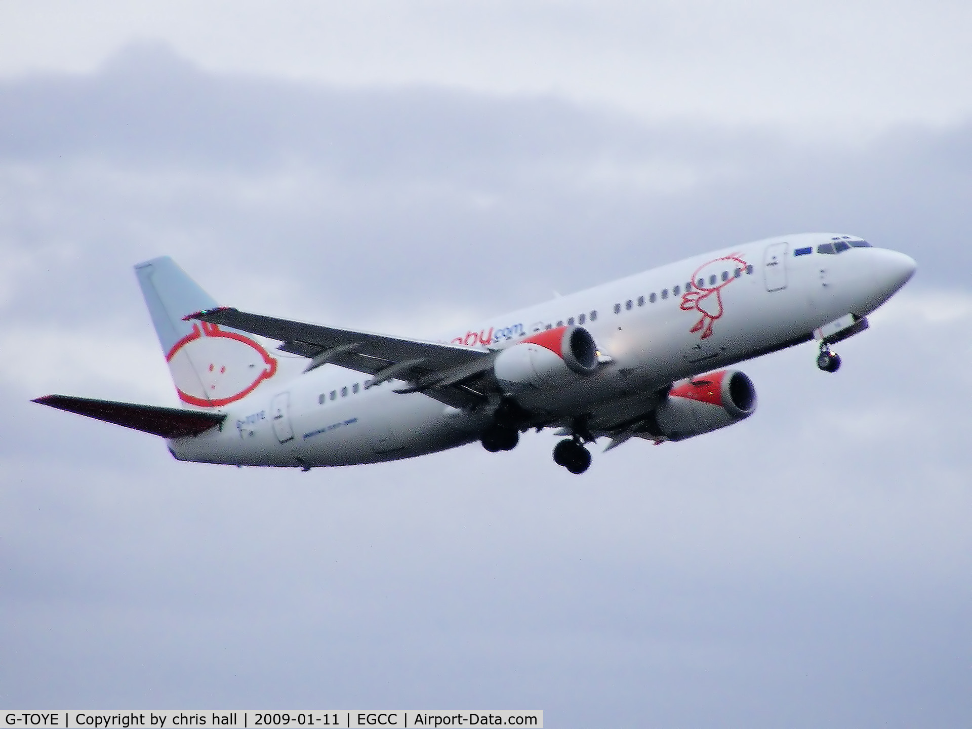 G-TOYE, 1995 Boeing 737-33A C/N 27455, BMI Baby