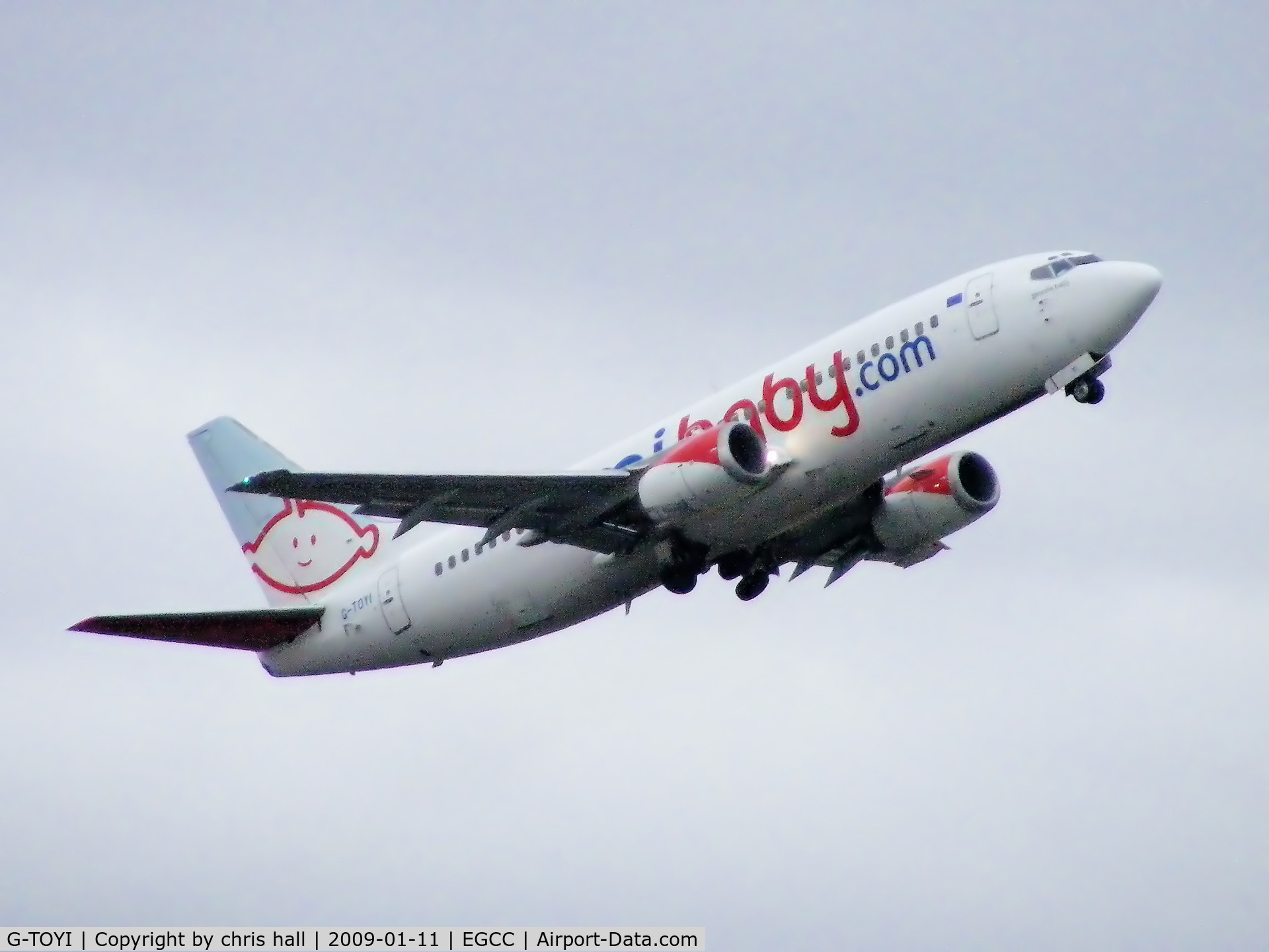 G-TOYI, 1998 Boeing 737-3Q8 C/N 28054, BMI Baby