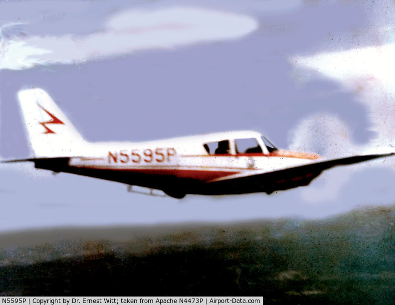 N5595P, 1959 Piper PA-24-180 Comanche C/N 24-662, Dan Witt flying over central Pennsylvania