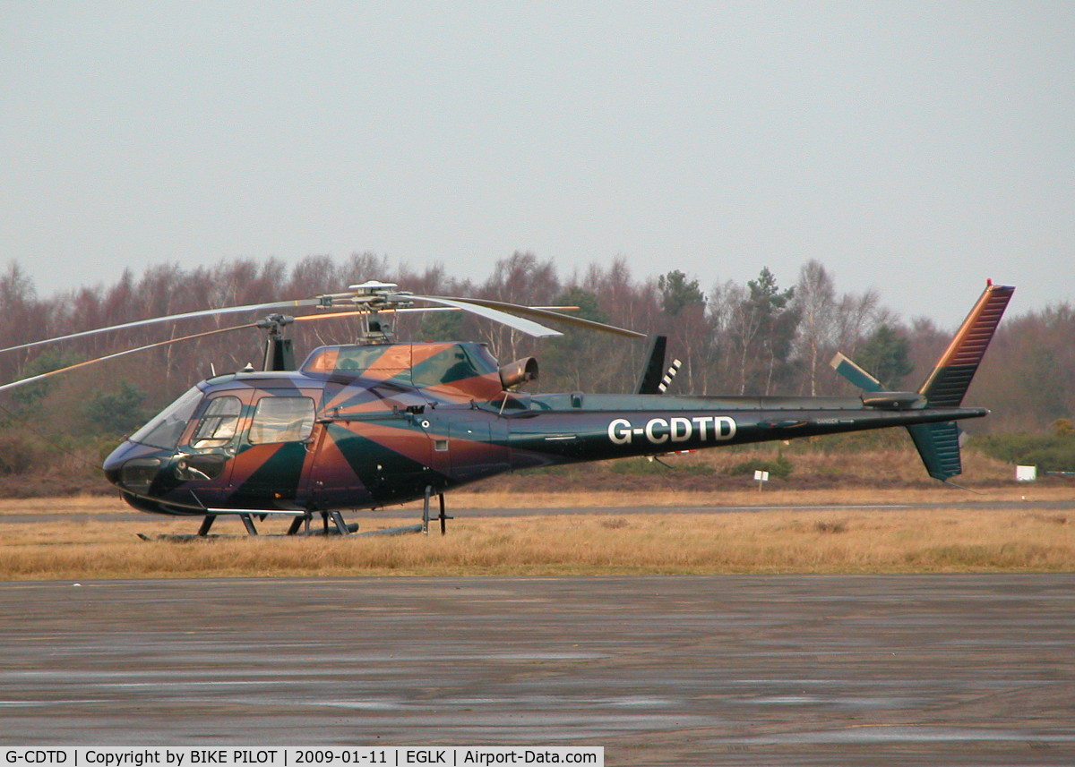 G-CDTD, 2005 Eurocopter AS-350B-2 Ecureuil Ecureuil C/N 9072, SMART COLOR SCHEME