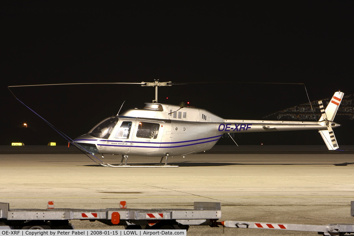 OE-XRF, Agusta AB-206A JetRanger C/N 8246, nightstop
