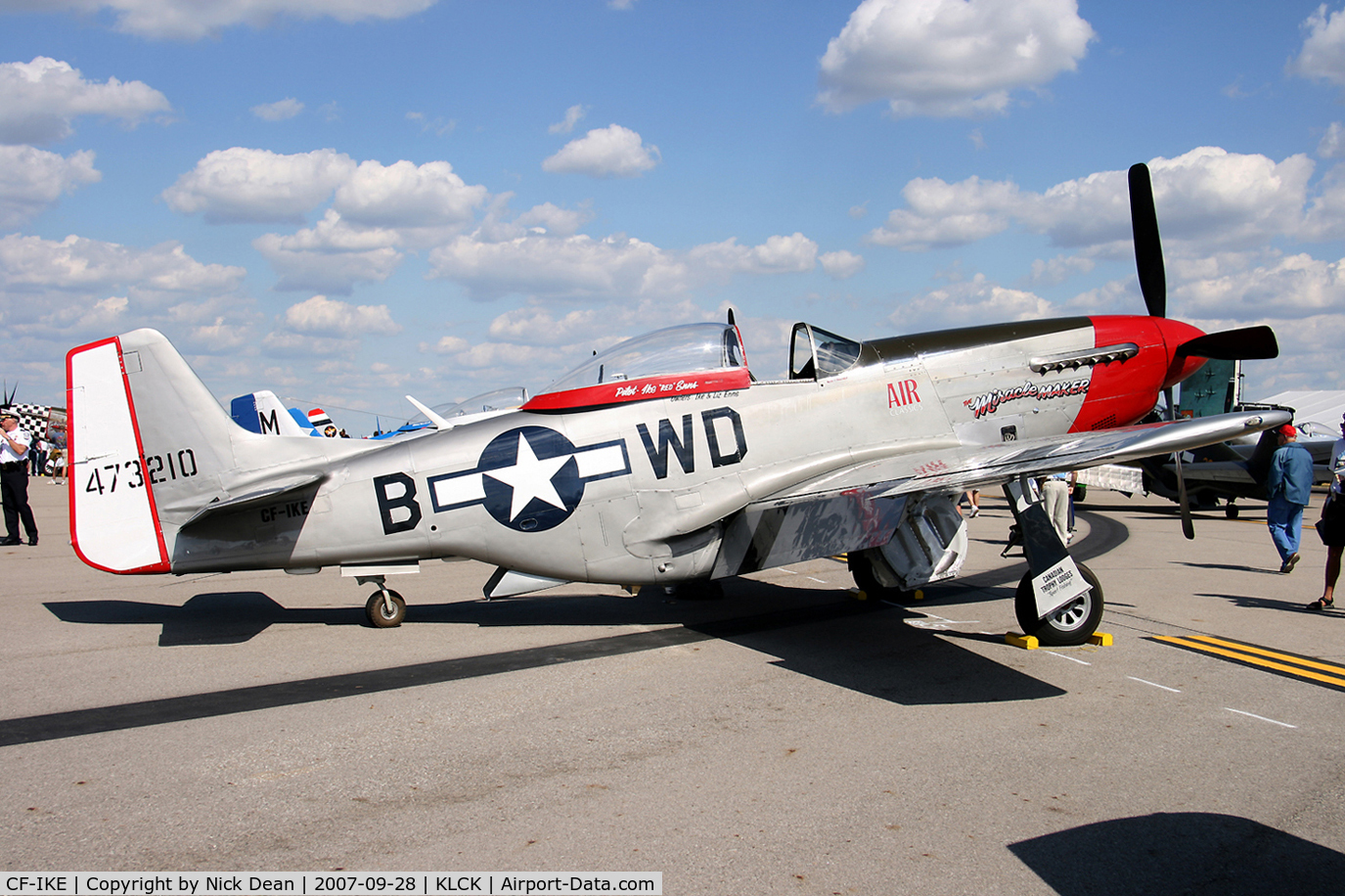 CF-IKE, 1944 North American F-51D Mustang C/N 122-39669, KLCK C/N 122-39669