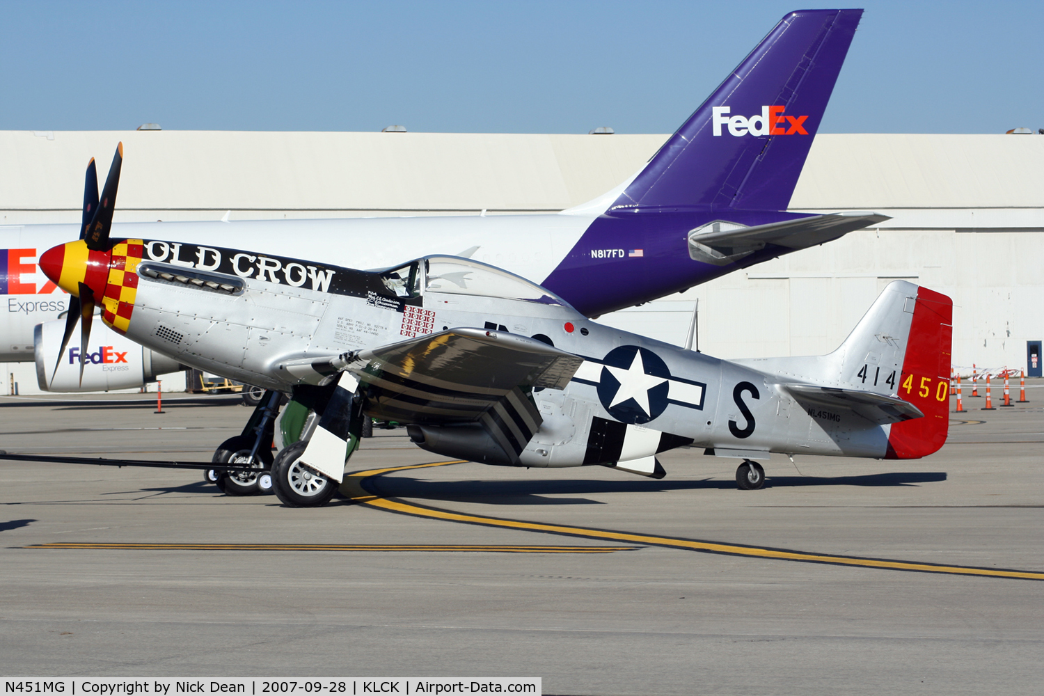 N451MG, 1944 North American P-51D Mustang C/N 44-74774, KLCK C/N 122-41014