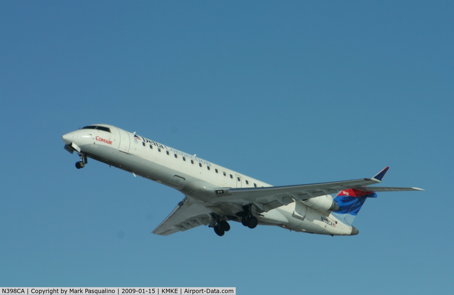 N398CA, 2003 Bombardier CRJ-700 (CL-600-2C10) Regional Jet C/N 10112, CL-600-2C10