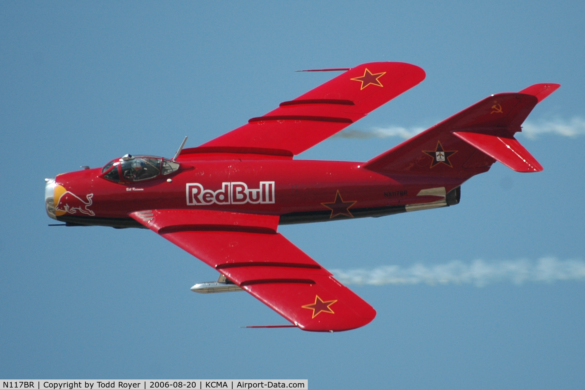 N117BR, 1959 PZL-Mielec Lim-5 (MiG-17F) C/N 1C1529, Camarillo Airshow 2006