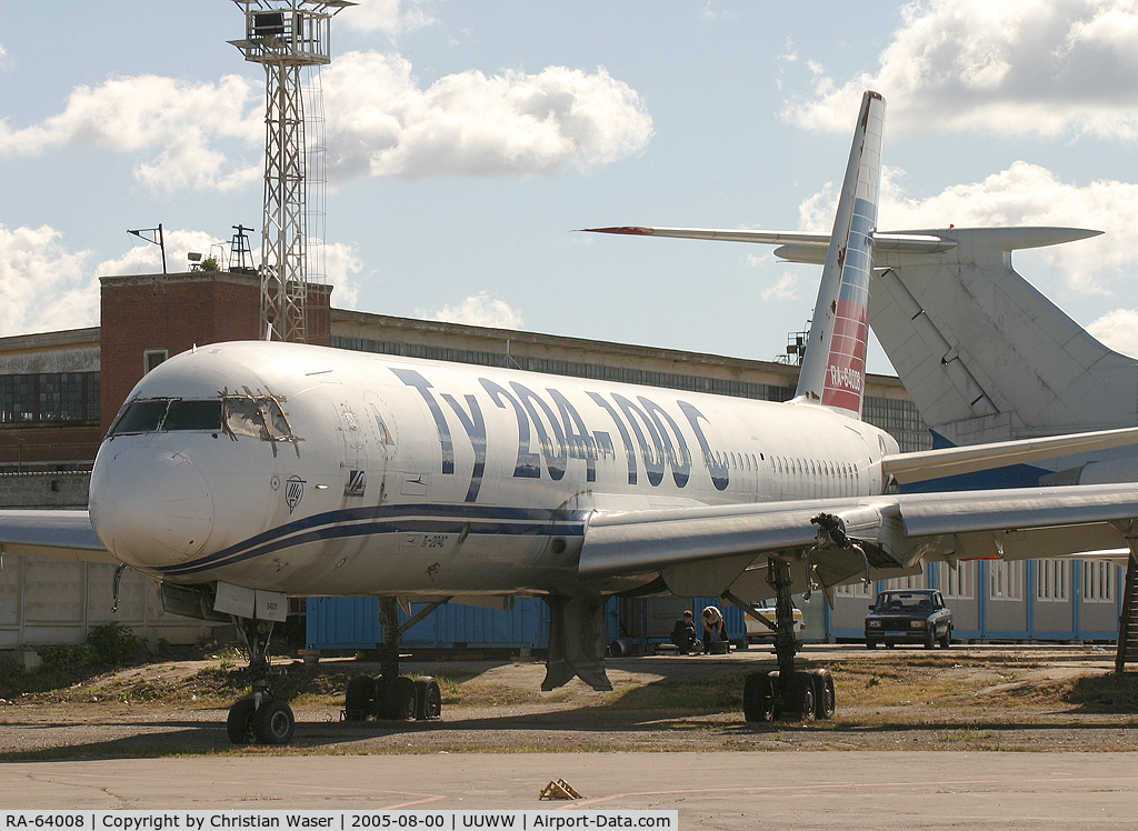 RA-64008, 1993 Tupolev Tu-204C-100C C/N 145074-3264008, Tupolev