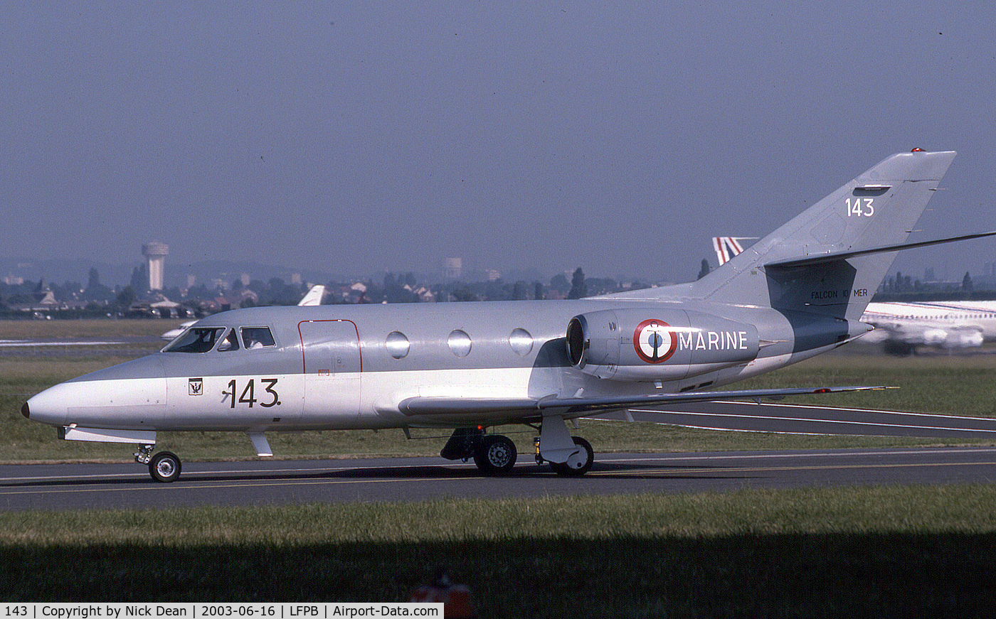 143, 1979 Dassault Falcon 10MER C/N 143, LFPB