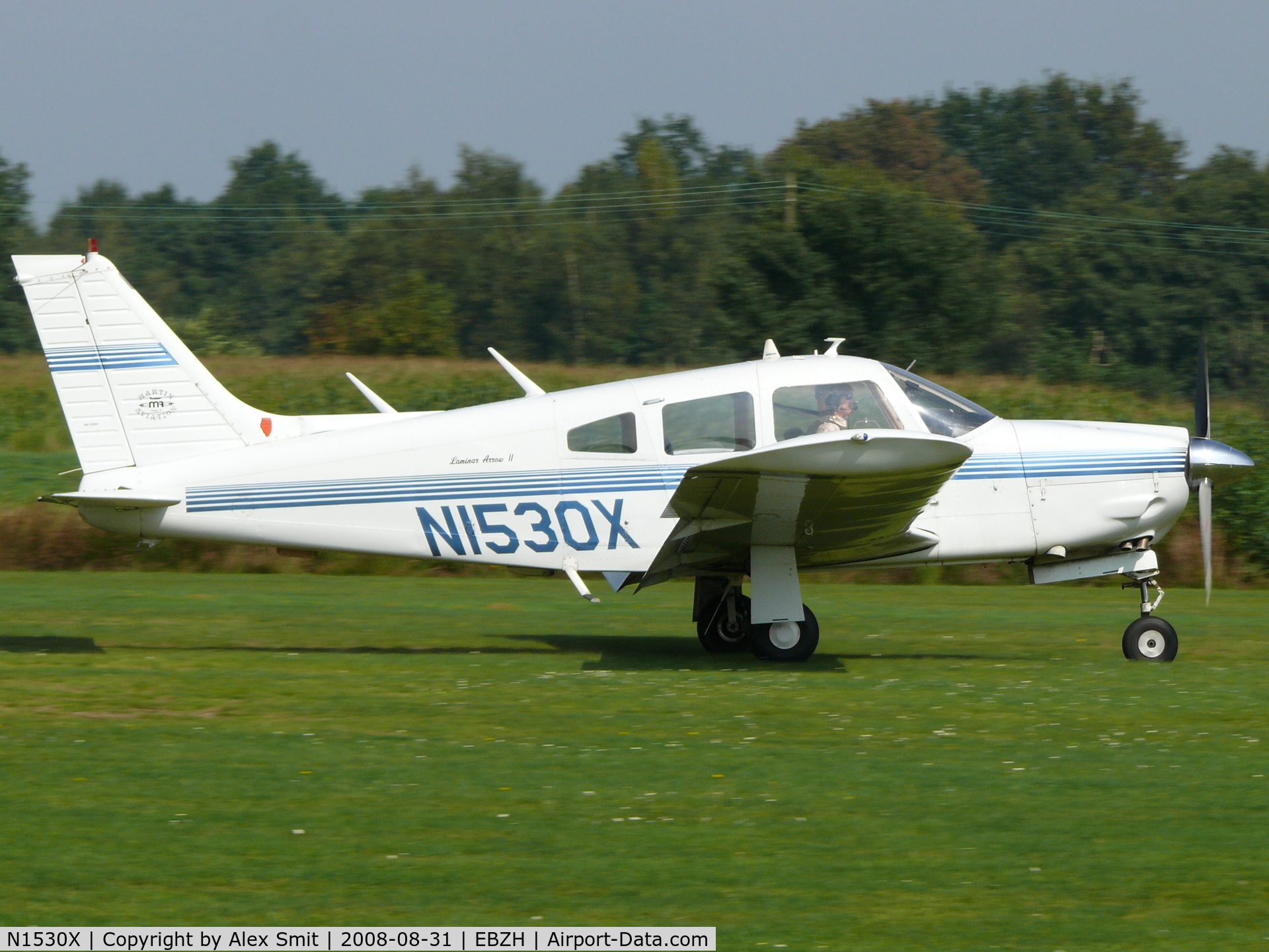 N1530X, 1975 Piper PA-28R-200 C/N 28R-7535312, Piper Pa28R-200 Arrow II N1530X Martin Aviation