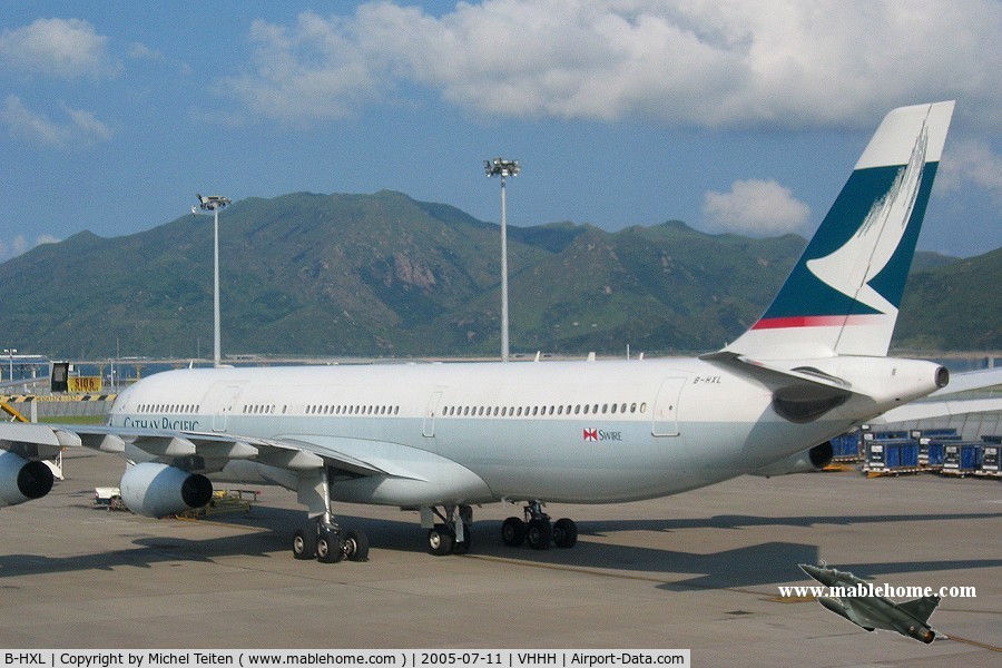 B-HXL, 2000 Airbus A340-313X C/N 381, Cathay Pacific