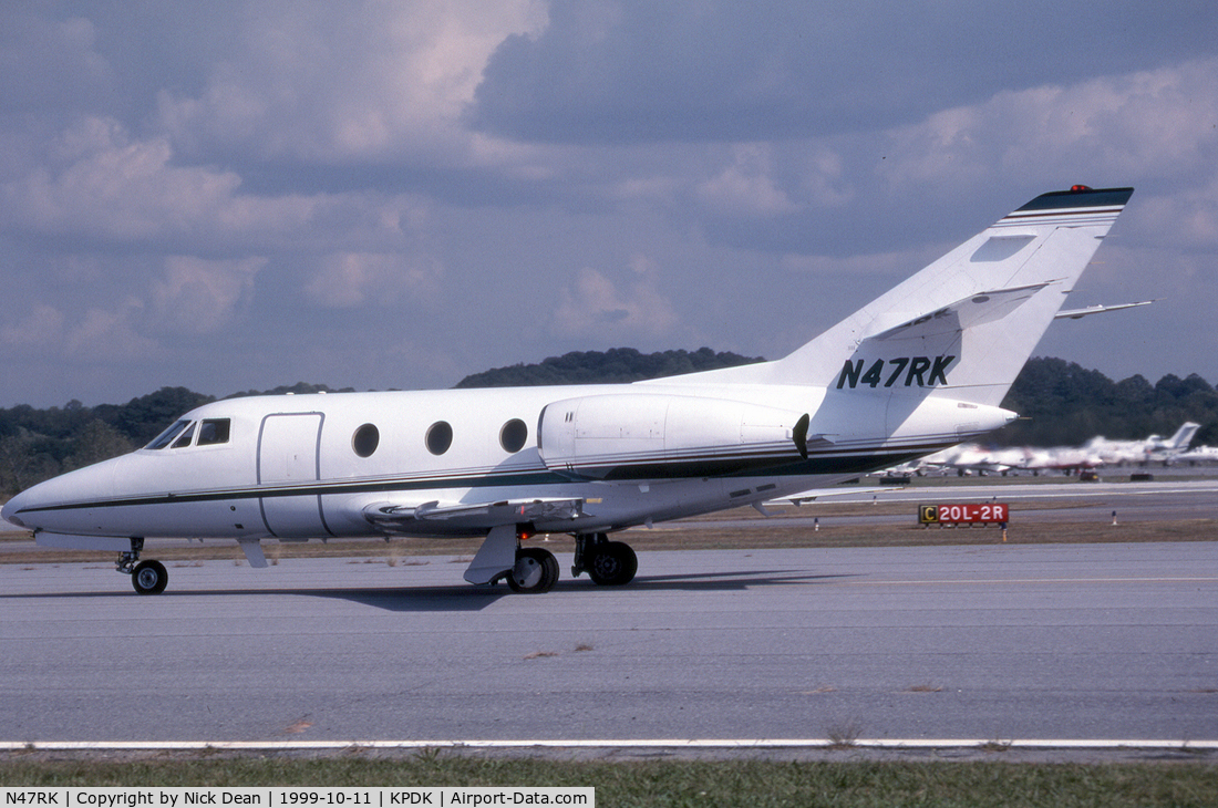 N47RK, Dassault Falcon 10 C/N 162, KPDK