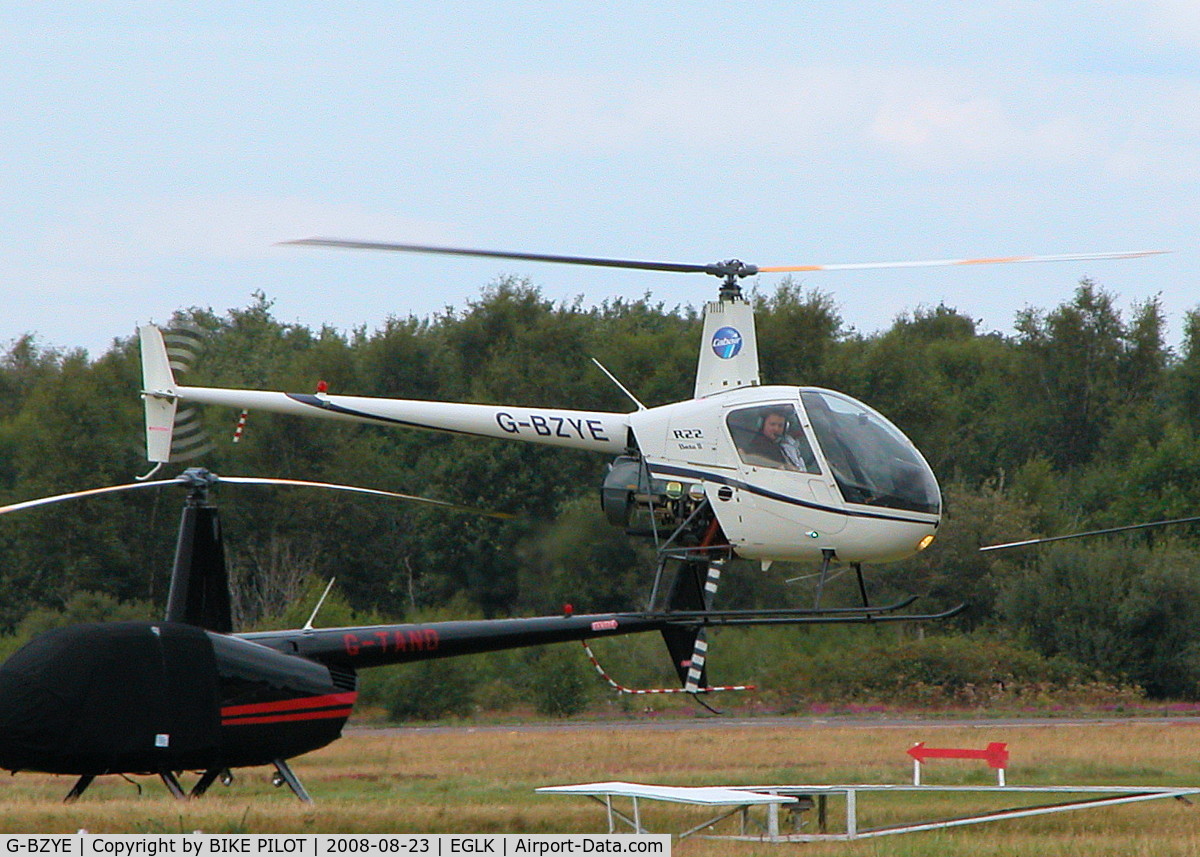 G-BZYE, 2001 Robinson R22 Beta C/N 3231, OFF ON ANOTHER TRAINING FLIGHT