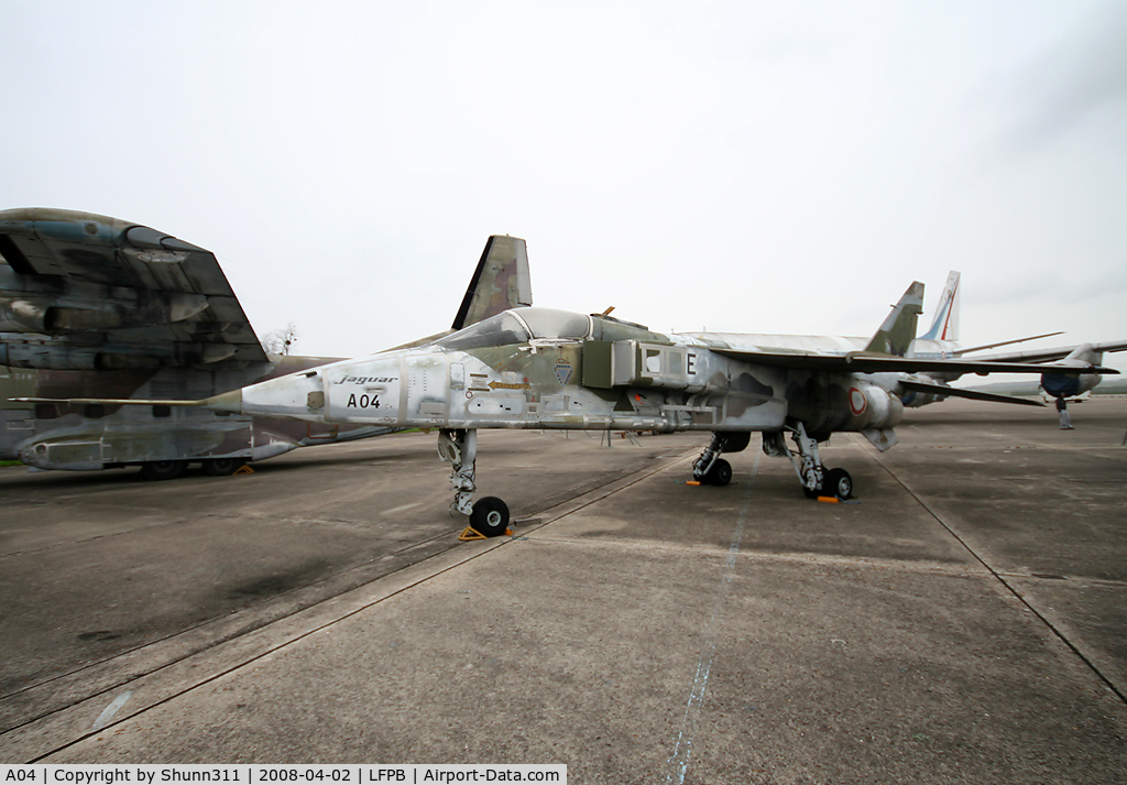 A04, Sepecat Jaguar A C/N A4, S/n A04 - Stored at Dugny