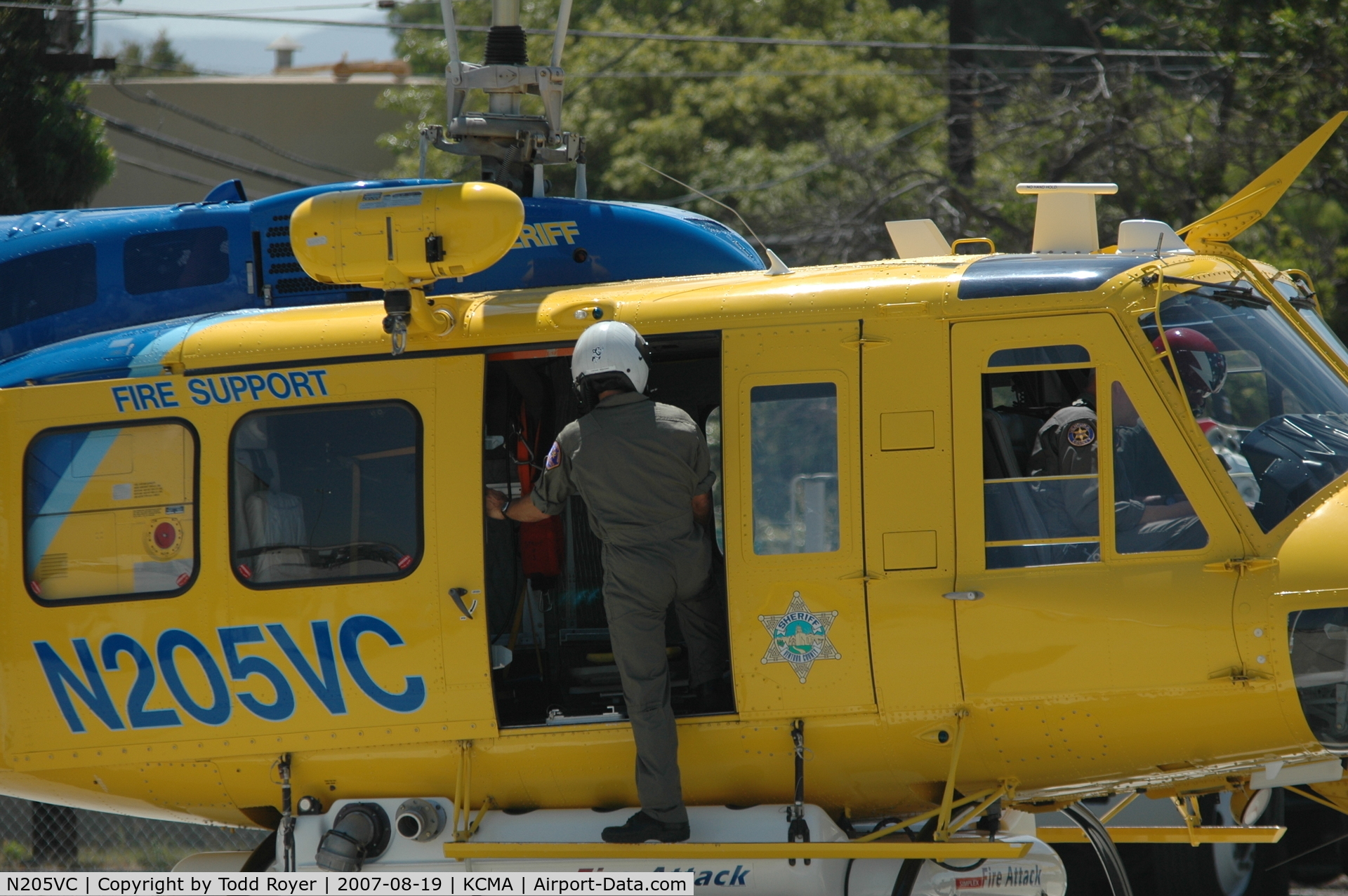 N205VC, 1969 Bell 205A-1 C/N 30066, Camarillo airshow 2007