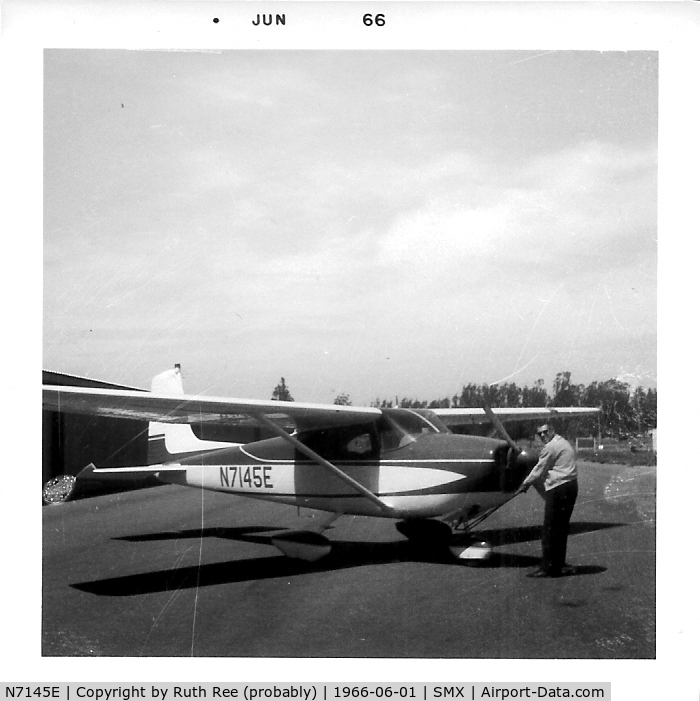 N7145E, 1959 Cessna 182B Skylane C/N 52145, Joseph Ree and N7145E