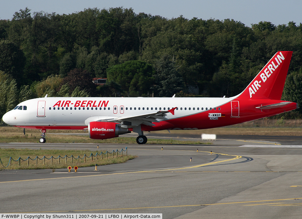 F-WWBP, 2007 Airbus A320-214 C/N 3242, C/n 3242 - To be D-ABDR