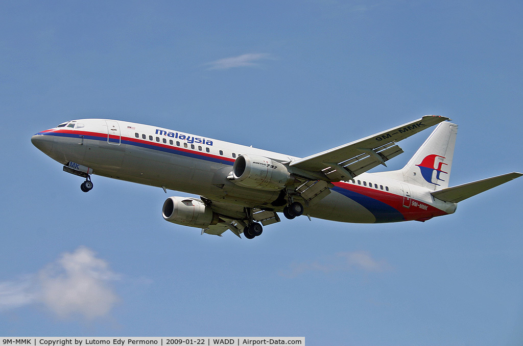 9M-MMK, 1992 Boeing 737-4H6 C/N 27083, Malaysian Airlines