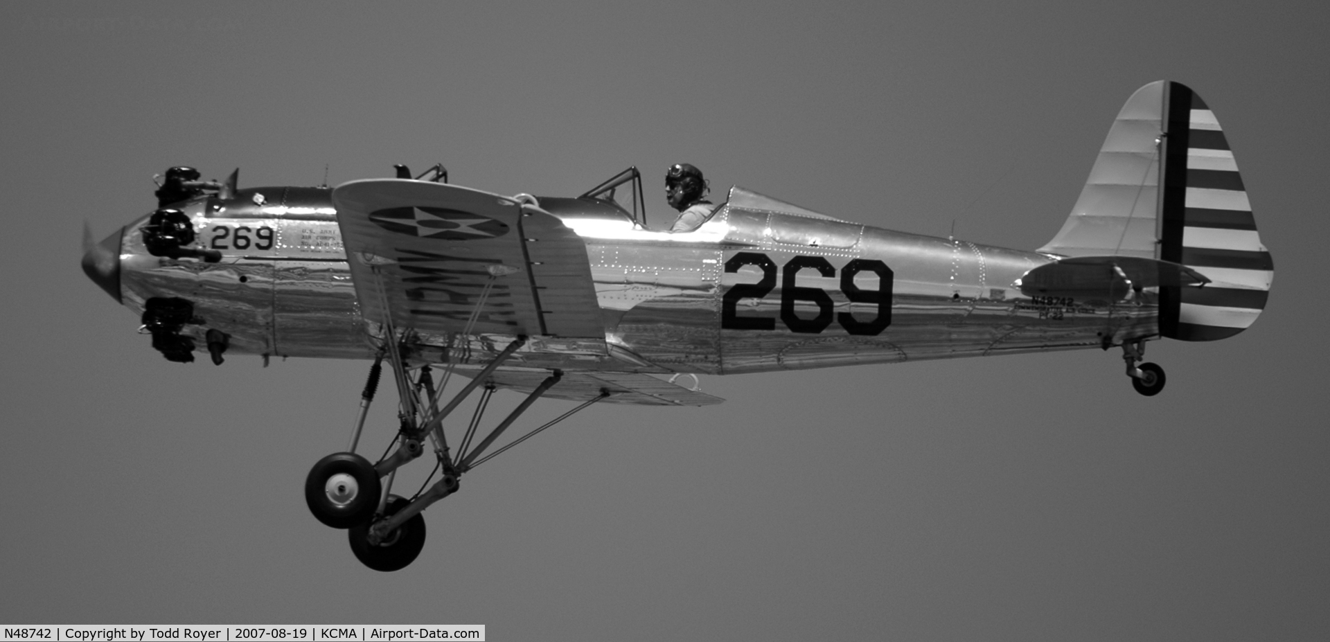 N48742, 1941 Ryan Aeronautical ST3KR C/N 1298, Camarillo airshow 2007