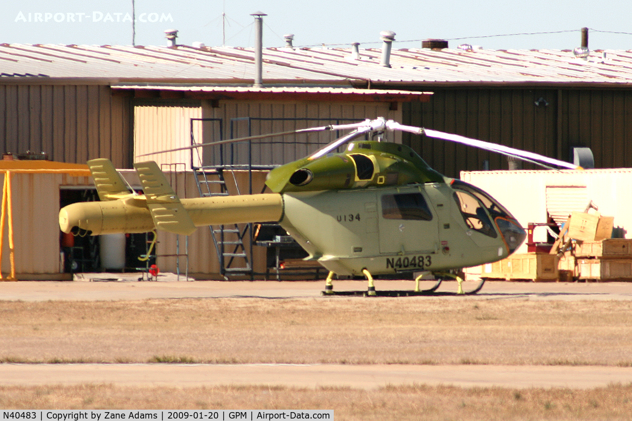 N40483, 2009 McDonnell Douglas MD-900 Explorer C/N 900-00134, At Grand Prairie Municipal