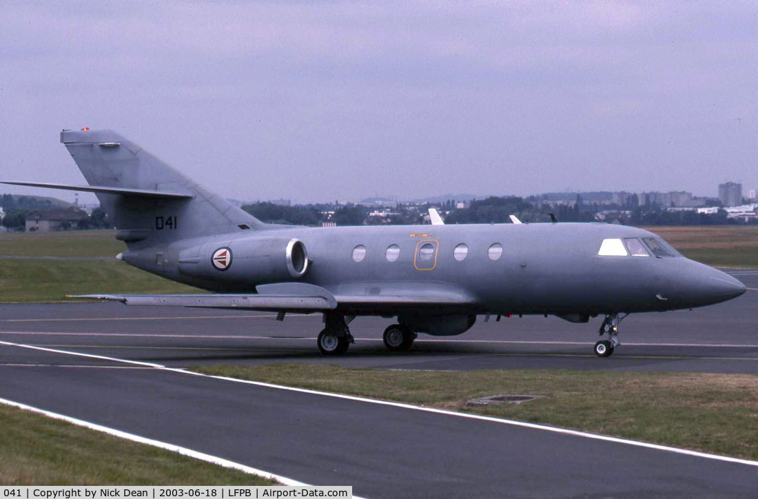 041, 1966 Dassault Falcon 20-5B/ECM C/N 041, LFPB (Royal Norwegian Air Force)