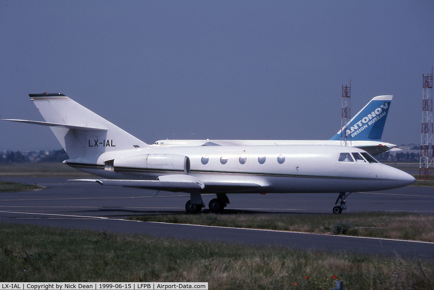 LX-IAL, 1968 Dassault Falcon (Mystere) 20C C/N 136, LFPB