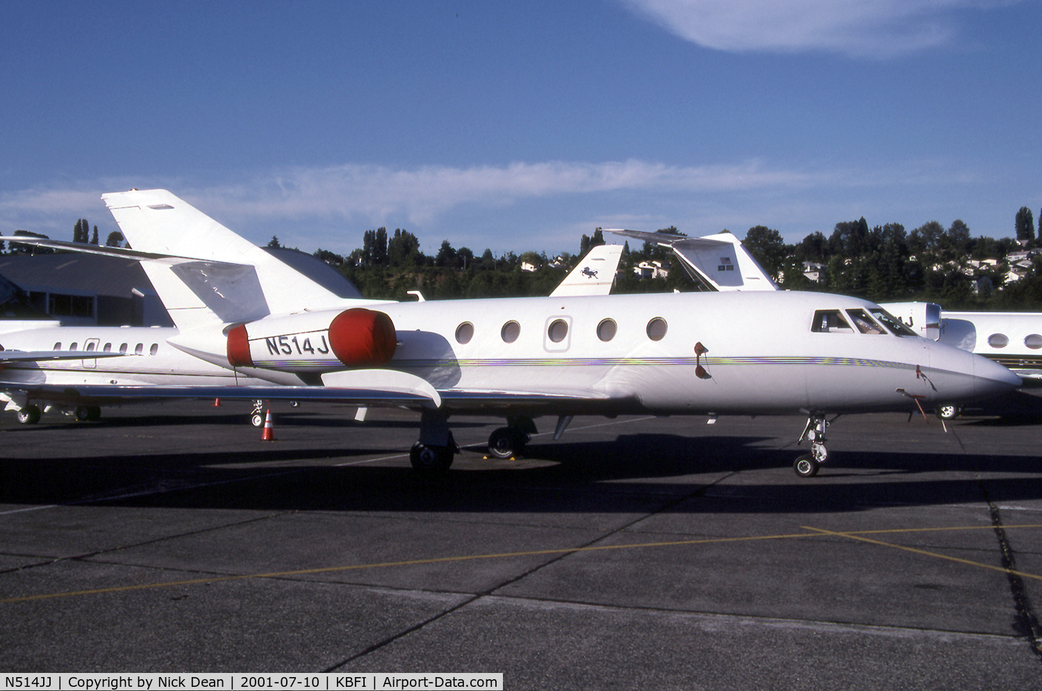 N514JJ, Dassault Falcon (Mystere) 20C-5 C/N 168, KBFI