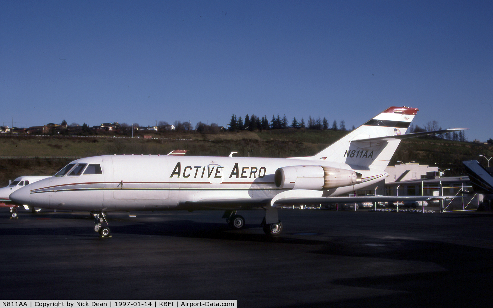 N811AA, 1968 Dassault Falcon (Mystere) 20D C/N 187, KBFI