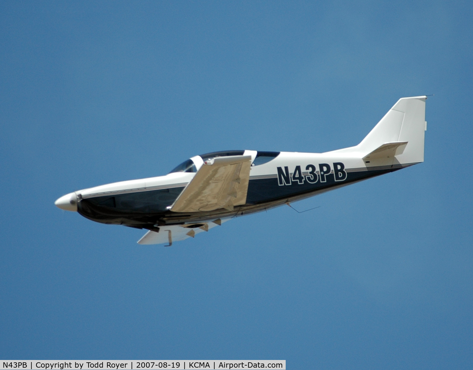N43PB, 2001 Stoddard-Hamilton Glasair III C/N 3306, Camarillo airshow 2007